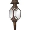 Antique Victorian Etched Glass Carriage Lantern -OGT Sale Store exterior lighting antique victorian etched glass carriage lantern l210219