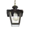 Black Brass Hanging Lantern With Beveled & Etched Glass -OGT Sale Store exterior lighting black brass hanging lantern with beveled etched glass q275787