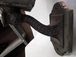 Arts & Crafts Wrought Iron Wall Sconce -OGT Sale Store exterior lighting for sale k189104