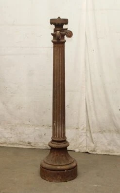 Reclaimed Victorian Cast Iron Column Light Posts 9 Reclaimed Victorian Cast Iron Column Light Posts -OGT Sale Store exterior lighting for sale ua237799
