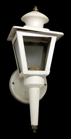Vintage Traditional White Outdoor Porch Sconce -OGT Sale Store exterior lighting m233311