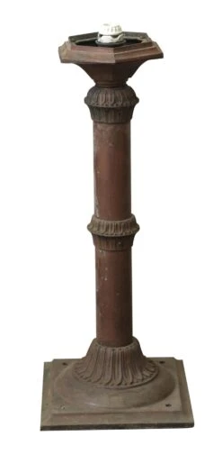 Antique Ecclesiastical Bronze Standing Exterior Lamps -OGT Sale Store exterior lighting n254131