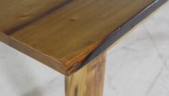 Handmade Natural Pine 6 Ft. Tapered Legs Farm Table 15 Handmade Natural Pine 6 Ft. Tapered Legs Farm Table -OGT Sale Store farm tables for sale q273608