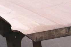 14 Ft. Industrial Cast Iron Base Unfinished Live Edge Walnut Slab Table 20 14 Ft. Industrial Cast Iron Base Unfinished Live Edge Walnut Slab Table -OGT Sale Store farm tables for sale q277186