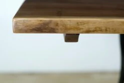 Handcrafted 8 Ft. Live Edge Walnut Brooklyn Legs Dining Table 15 Handcrafted 8 Ft. Live Edge Walnut Brooklyn Legs Dining Table -OGT Sale Store farm tables for sale q278722