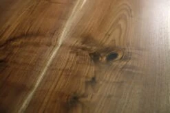 Handcrafted 9 Ft. Live Edge Walnut Steel Wishbone Legs Dining Table 15 Handcrafted 9 Ft. Live Edge Walnut Steel Wishbone Legs Dining Table -OGT Sale Store farm tables for sale q279167