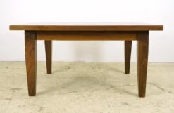 Handcrafted Walnut Tapered Leg Coffee Table 10 Handcrafted Walnut Tapered Leg Coffee Table -OGT Sale Store farm tables for sale q286786