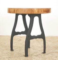 Handcrafted 19.125 In. Live Edge Mahogany Wafer Stool 12 Handcrafted 19.125 In. Live Edge Mahogany Wafer Stool -OGT Sale Store farm tables for sale q287314