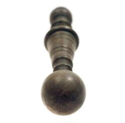 Vintage Cast Bronze Ball Tip Finial 8 Vintage Cast Bronze Ball Tip Finial -OGT Sale Store finials for sale l197591