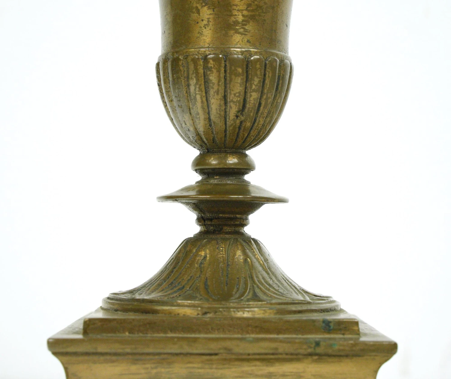 Reclaimed 8.75 In. Cast Bronze Urn Finial For Newel Post 5 Reclaimed 8.75 In. Cast Bronze Urn Finial For Newel Post - Image 3