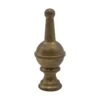 Vintage 2 In. Steeple Solid Brass Finial 2 Vintage 2 In. Steeple Solid Brass Finial -OGT Sale Store finials vintage 2 in steeple solid brass finial q284493