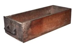 Antique Wood Farm Bin Drawer
