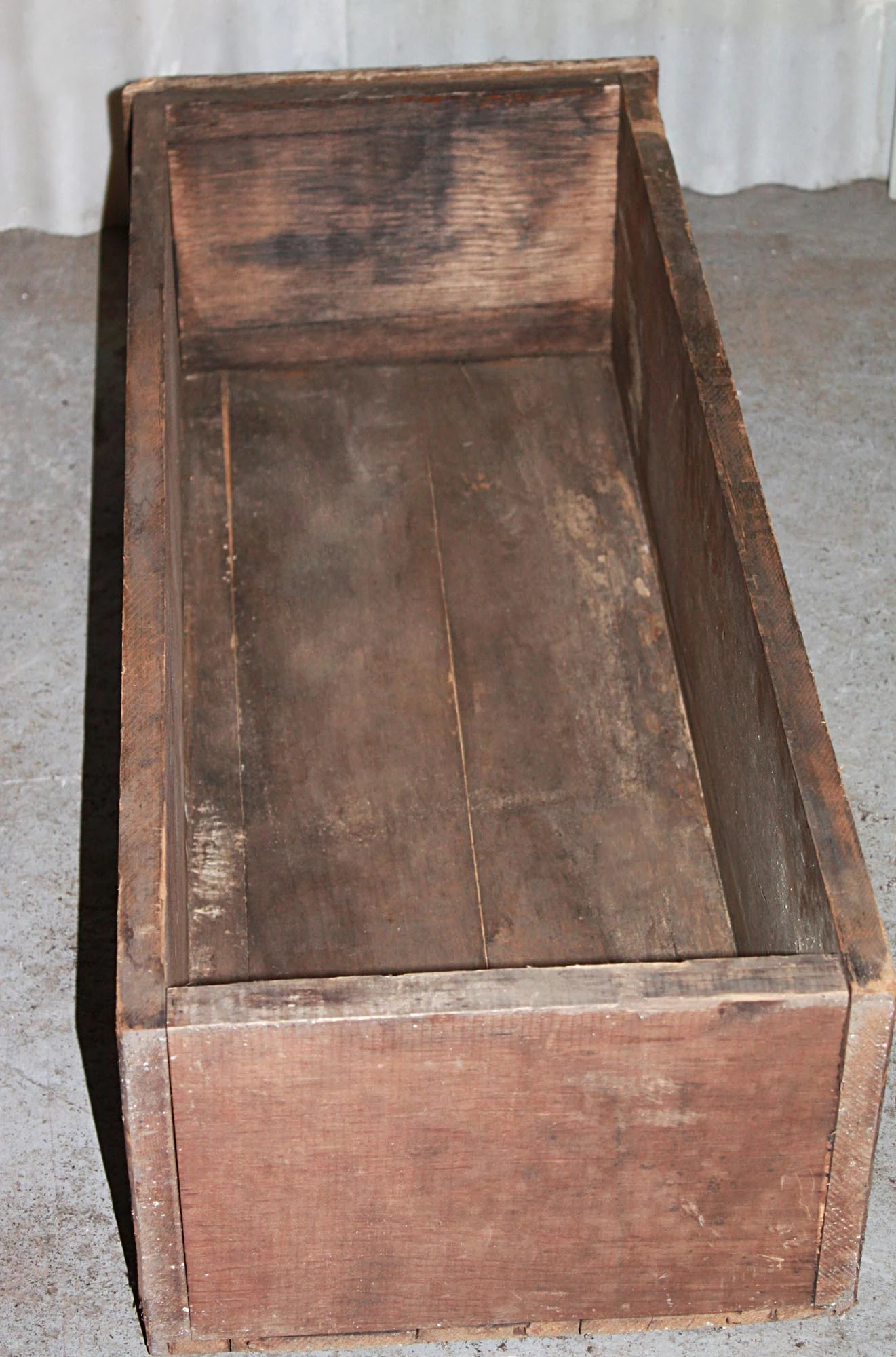 Antique Wood Farm Bin Drawer 5 Antique Wood Farm Bin Drawer - Image 3