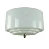11 In. Mid Century White Glass Flush Mount Light 2 11 In. Mid Century White Glass Flush Mount Light -OGT Sale Store flush semi flush mounts 11 in mid century white glass flush mount light q287564