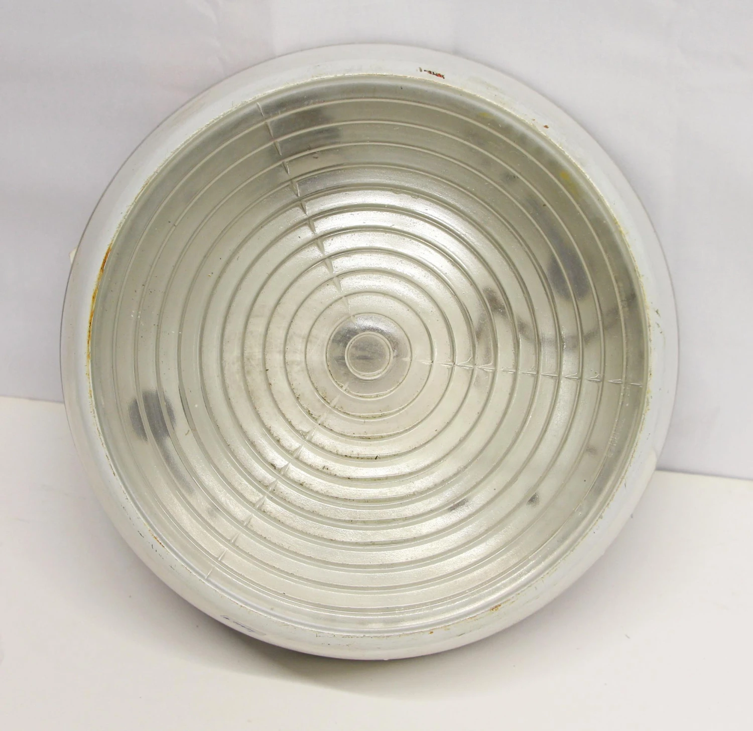 European Modern Holophane Glass Flush Mount 4 European Modern Holophane Glass Flush Mount - Image 2