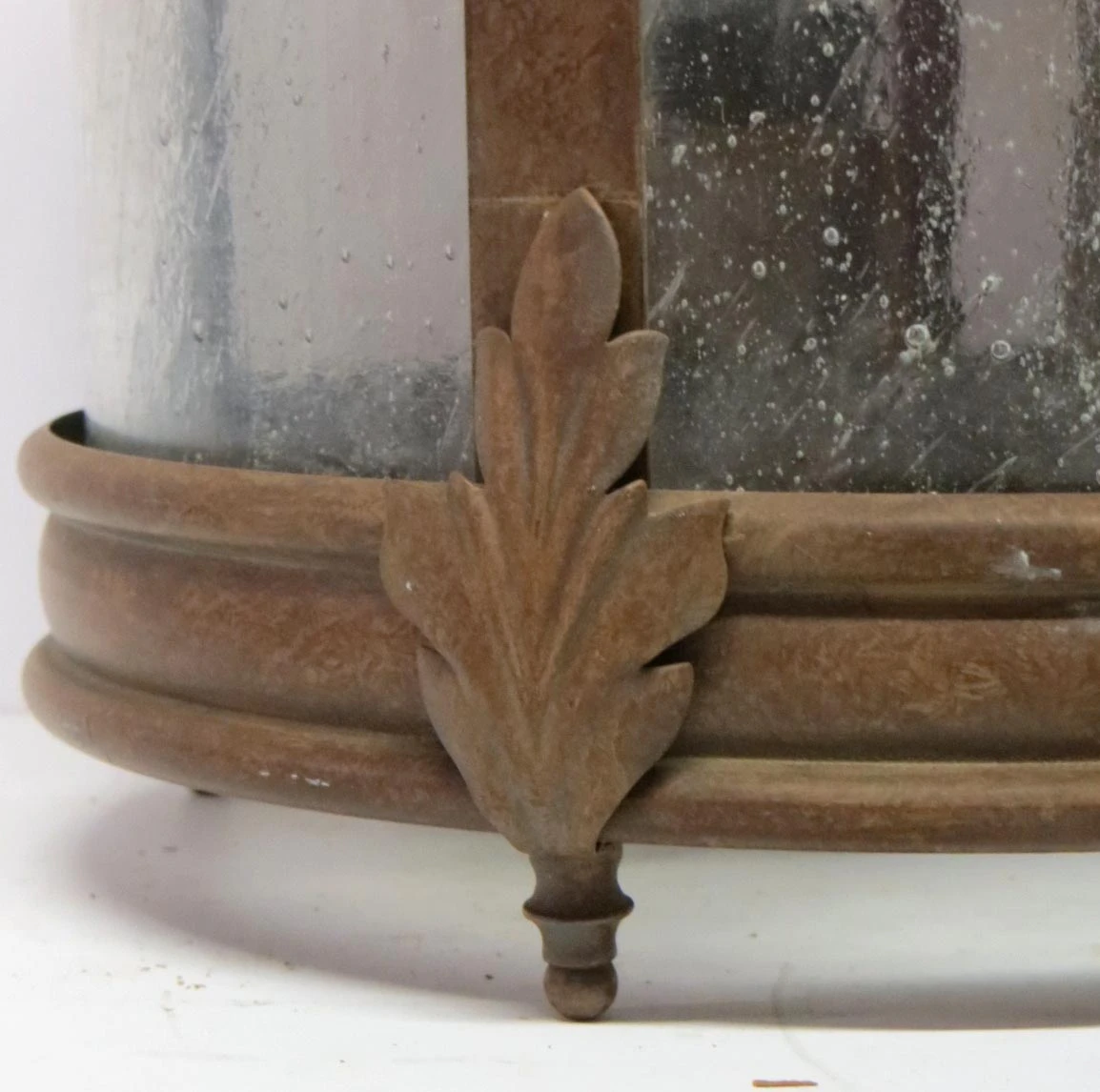 Vintage Traditional Copper Finish Steel Flush Mount Light 5 Vintage Traditional Copper Finish Steel Flush Mount Light - Image 3