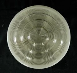 Vintage 8.75 In. Round Glass With Chrome Flush Mount Ceiling Light 10 Vintage 8.75 In. Round Glass With Chrome Flush Mount Ceiling Light -OGT Sale Store flush semi flush mounts for sale q285089