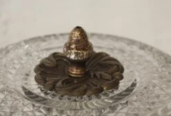 Waldorf Astoria Crystal & Brass Flush Mount Fixture -OGT Sale Store flush semi flush mounts for sale wan261597