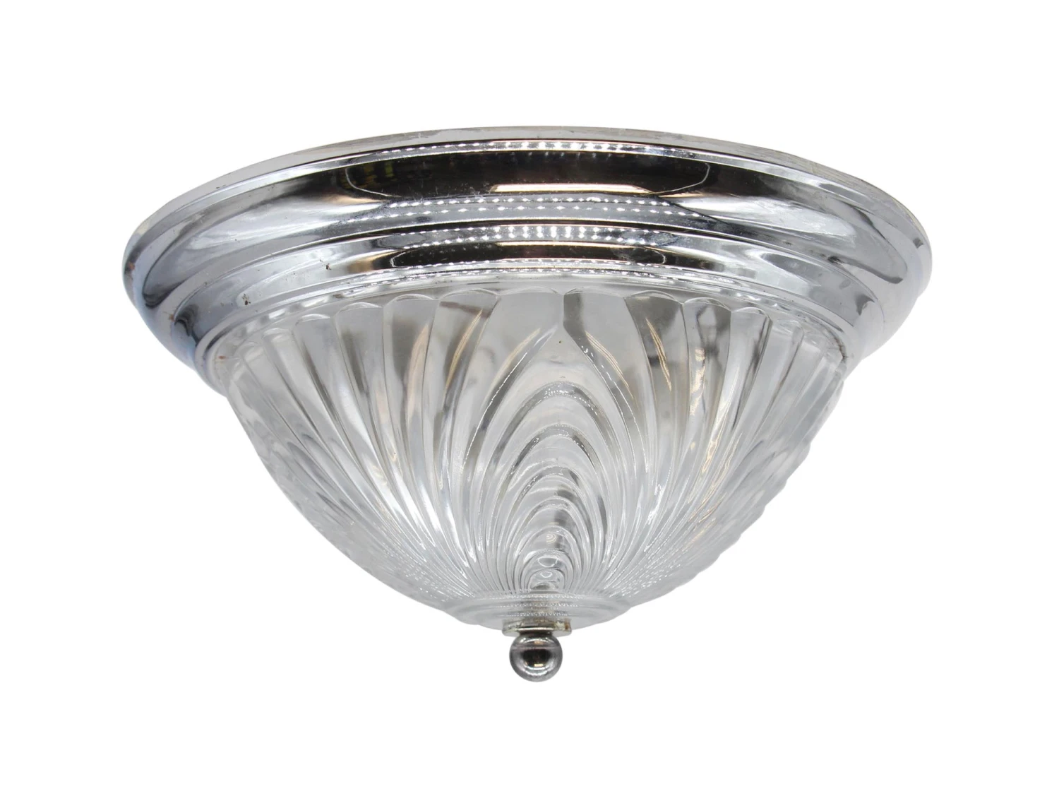 Modern Austrian Crystal 13 In. Flush Mount Light 3 Modern Austrian Crystal 13 In. Flush Mount Light