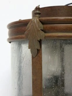 Vintage Traditional Copper Finish Steel Flush Mount Light 9 Vintage Traditional Copper Finish Steel Flush Mount Light -OGT Sale Store flush semi flush mounts p263630