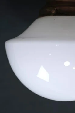 Pair Of Large Antique Milk Glass Mushroom Flush Mount Lights 11 Pair Of Large Antique Milk Glass Mushroom Flush Mount Lights -OGT Sale Store flush semi flush mounts q275871