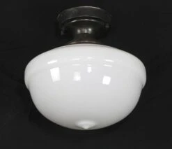 Antique Schoolhouse Glass 12 In. Flush Mount Light 9 Antique Schoolhouse Glass 12 In. Flush Mount Light -OGT Sale Store flush semi flush mounts q277727