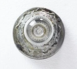 Vintage 5.5 In. Exposed Single Bulb Steel Flush Mount Light -OGT Sale Store flush semi flush mounts q282769