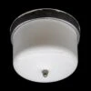 Vintage 6.5 In. Milk Glass Steel Fitter Flush Mount Light 1 Vintage 6.5 In. Milk Glass Steel Fitter Flush Mount Light -OGT Sale Store flush semi flush mounts vintage 65 in milk glass steel fitter flush mount light q274286