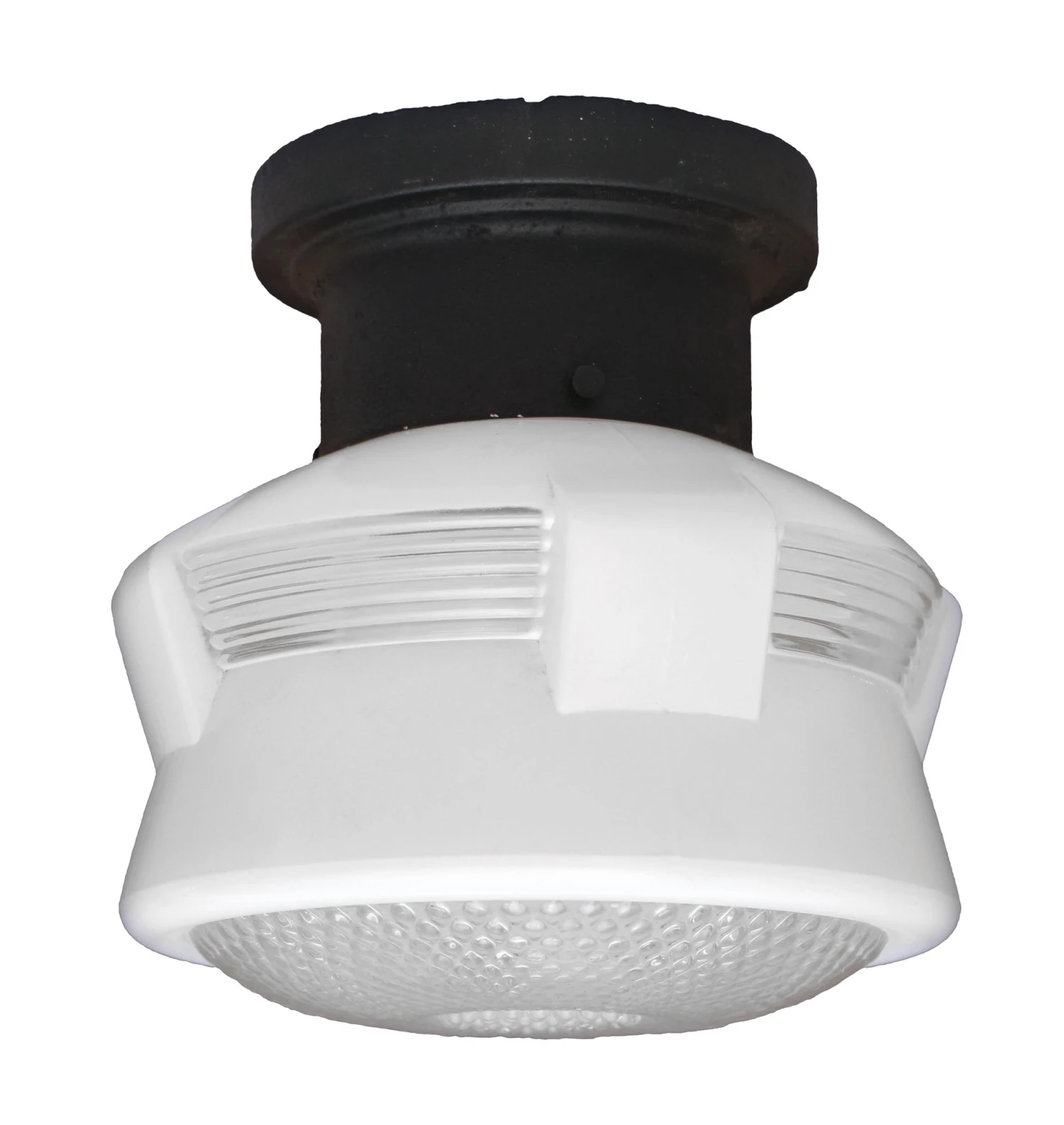 Vintage Art Deco Kitchen Semi Flush Light 3 Vintage Art Deco Kitchen Semi Flush Light