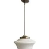 1920s Schoolhouse 12 In. Globe Brass Pole Pendant Light 1 1920s Schoolhouse 12 In. Globe Brass Pole Pendant Light -OGT Sale Store globes 1920s schoolhouse 12 in globe brass pole pendant light p259357