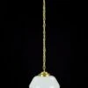 Antique Brass & Milk Glass 11.75 In. Schoolhouse Pendant Light 1 Antique Brass & Milk Glass 11.75 In. Schoolhouse Pendant Light -OGT Sale Store globes antique brass milk glass 1175 in schoolhouse pendant light q284868