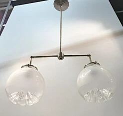 Mid Century Double Waffle Globe Pendant Light 8 Mid Century Double Waffle Globe Pendant Light -OGT Sale Store globes for sale p267893