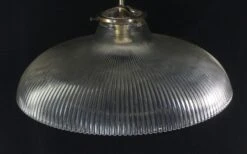 Clear Ribbed Antique Glass Pendant Light 9 Clear Ribbed Antique Glass Pendant Light -OGT Sale Store globes for sale q271868