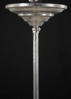 34.5 In. Mid Century Striped Glass Globe Nickel Steel Pendant Light 10 34.5 In. Mid Century Striped Glass Globe Nickel Steel Pendant Light -OGT Sale Store globes for sale q287569