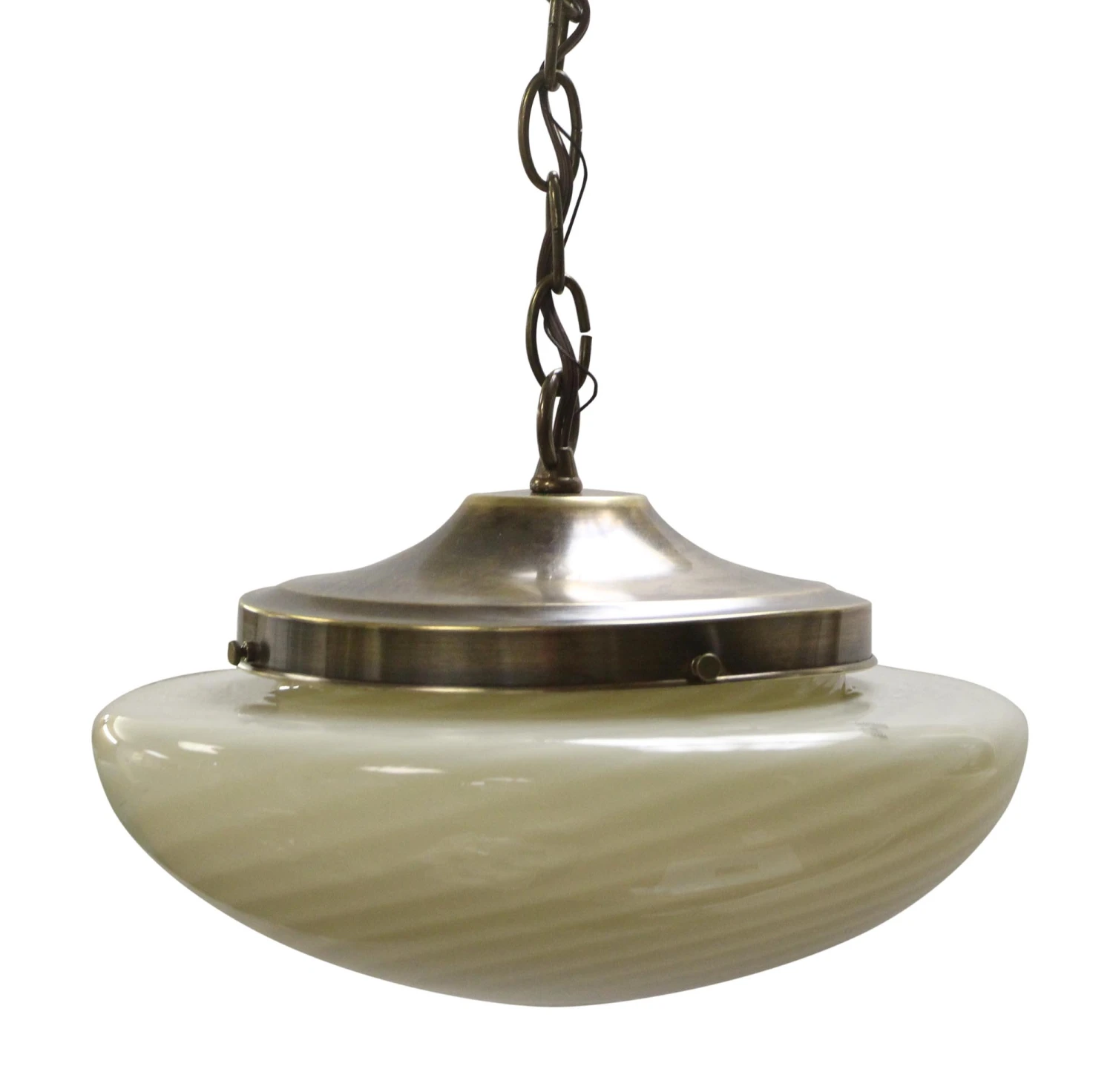 Hand Blown Murano Swirl Glass Pendant Light 3 Hand Blown Murano Swirl Glass Pendant Light