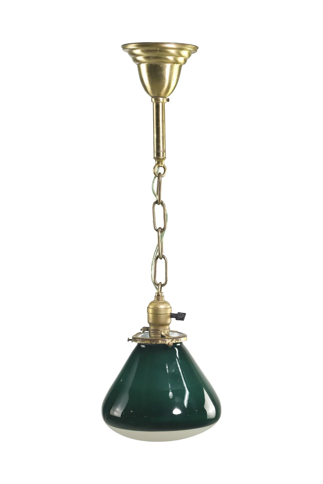 Industrial Green Frosted Globe Glass Brass Pendant Light 3 Industrial Green Frosted Globe Glass Brass Pendant Light