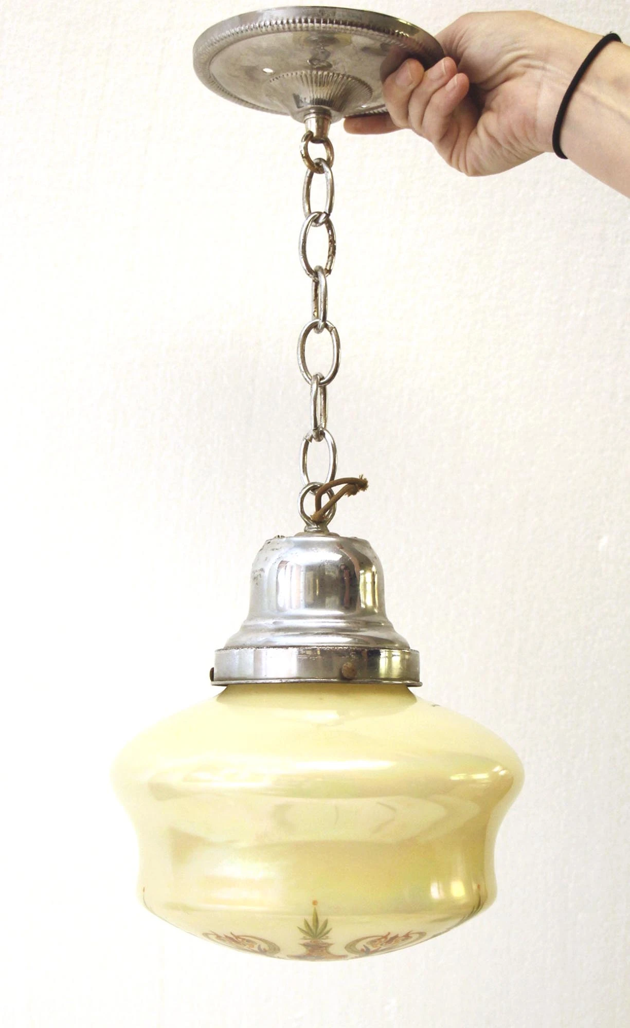 Hand Painted Globe With Iridescent Finish 4 Hand Painted Globe With Iridescent Finish - Image 2