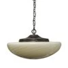 Large Murano Glass Swirl Pendant Light