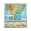 Vintage Vibrant Roll Up United States Geographic Map 2 Vintage Vibrant Roll Up United States Geographic Map -OGT Sale Store globes maps vintage vibrant roll up united states geographic map q283324
