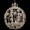Modern Lily Crystal Bagues Ball Pendant Light
