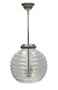 Murano Hand Blown Beehive Glass Pendant Light