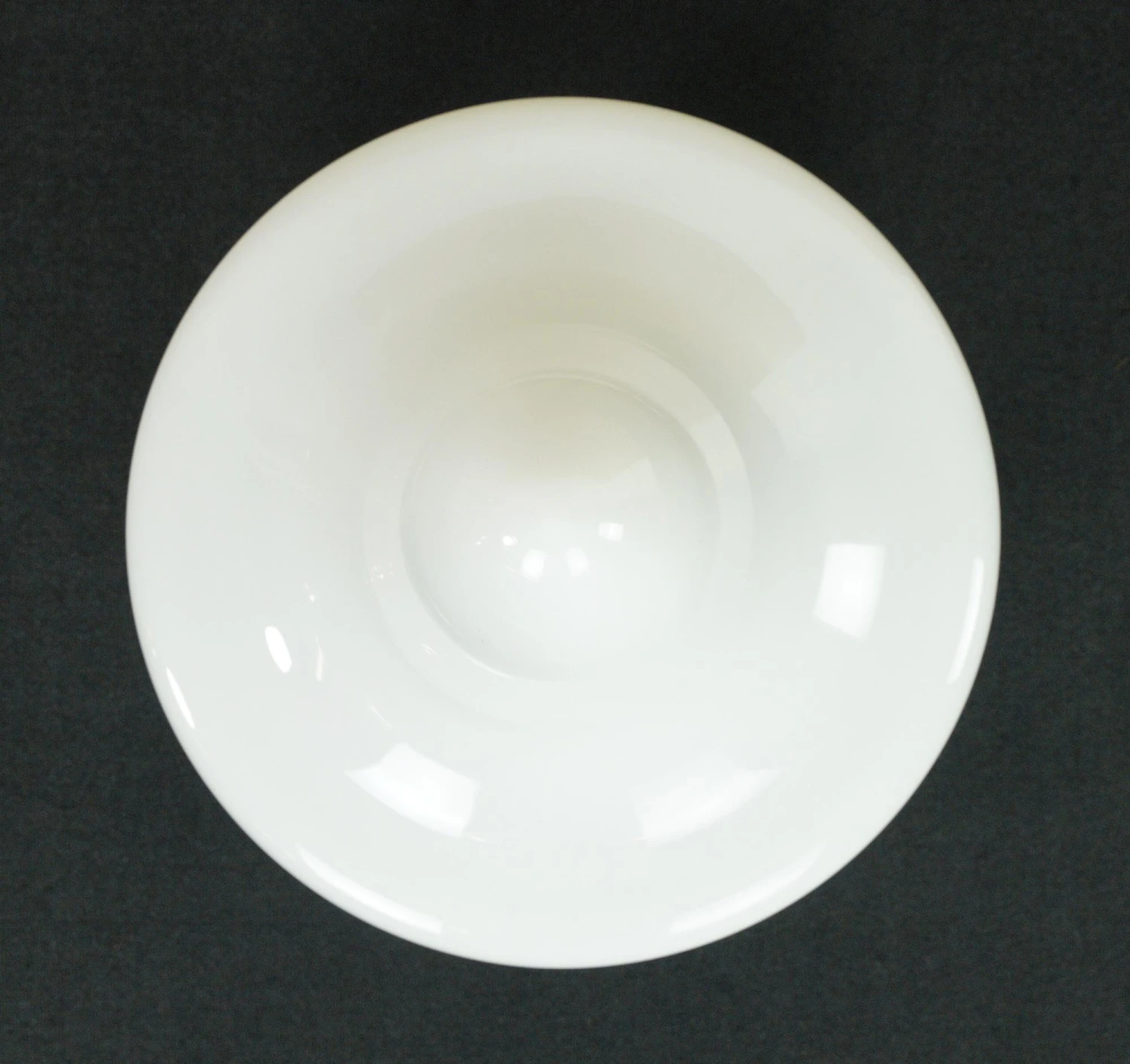 Vintage European Art Deco 9 In. White Opaline Glass Globe 4 Vintage European Art Deco 9 In. White Opaline Glass Globe - Image 2