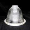 Antique 6.375 In. Industrial Holophane Prism Glass Shade 1 Antique 6.375 In. Industrial Holophane Prism Glass Shade -OGT Sale Store globes shades antique 6375 in industrial holophane prism glass shade n246403