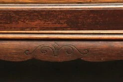 Antique Victorian Curved Glass Front Wood Vitrine 19 Antique Victorian Curved Glass Front Wood Vitrine -OGT Sale Store h137960 06