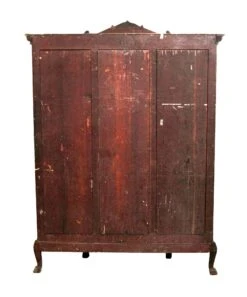 Antique Victorian Curved Glass Front Wood Vitrine 25 Antique Victorian Curved Glass Front Wood Vitrine -OGT Sale Store h137960 12