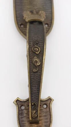 Pair Of 19.5 In. Bronze Arts & Crafts Entry Door Pulls 13 Pair Of 19.5 In. Bronze Arts & Crafts Entry Door Pulls -OGT Sale Store h138519b 04