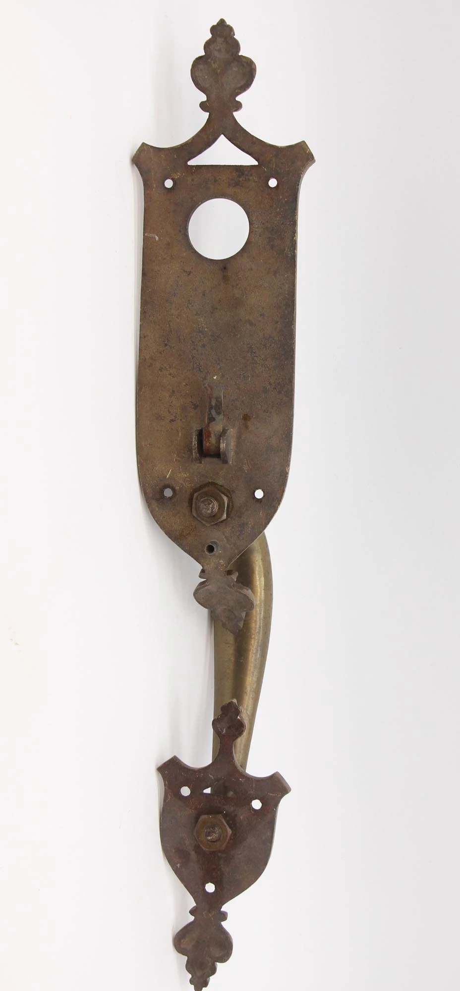 Pair Of 19.5 In. Bronze Arts & Crafts Entry Door Pulls 10 Pair Of 19.5 In. Bronze Arts & Crafts Entry Door Pulls - Image 8