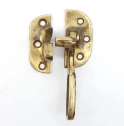 Antique 1900s Brass Right Handed Ice Box Latch