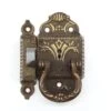 Antique 4 In. Aesthetic Bronze Left Ice Box Latch 1 Antique 4 In. Aesthetic Bronze Left Ice Box Latch -OGT Sale Store ice box hardware antique 4 in aesthetic bronze left ice box latch q271203
