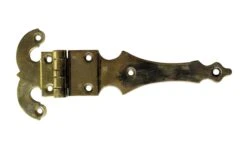 Brass Vintage 12 In. Ice Box Hinge